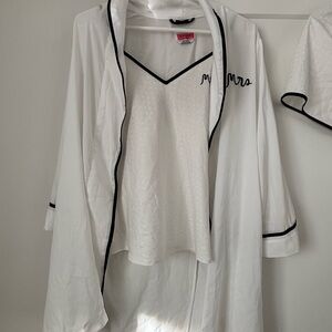 Kate Spade Mrs. Pajamas and Robe set